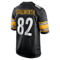 STECN P.Steelers #82 John Stallworth Black Retired Player Jersey