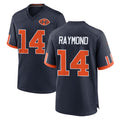 C.Bears #14 Kalif Raymond Player Navy 2026 Rivalries Collection Home Game STECN Stitched Jerseys