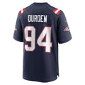 STECN NE.Patriots #94 Cory Durden Navy Team Game Jersey