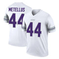 M.Vikings #44 Josh Metellus Player White Alternate Legend Home Game STECN Stitched Jerseys