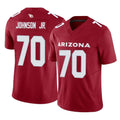 A.Cardinals #70 Paris Johnson Jr. Player Cardinal Vapor F.U.S.E. Limited Home Game STECN Stitched Jerseys