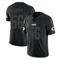GB.Packers #56 Edgerrin Cooper Player Black Impact Limited Home Game STECN Stitched Jerseys