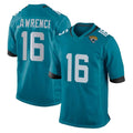 J.Jaguars #16 Trevor Lawrence Player Teal Home Game STECN Stitched Jerseys