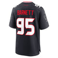 STECN H.Texans #95 Derek Barnett Navy Team Game Jersey