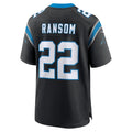 STECN C.Panthers #22 Lathan Ransom Black Team Game Jersey
