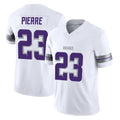 M.Vikings #23 James Pierre Player White Limited Alternate Vapor F.U.S.E. Home Game STECN Stitched Jerseys