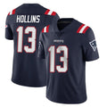 NE.Patriots #13 Mack Hollins Player Navy Vapor Untouchable Home Game STECN Stitched Jerseys