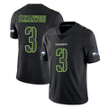 S.Seahawks #3 Nick Emmanwori Player Black Impact Limited Home Game STECN Stitched Jerseys