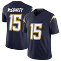 LA.Chargers #15 Ladd McConkey Player Navy Vapor F.U.S.E. Limited Home Game STECN Stitched Jerseys