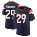 D.Broncos #29 Ja'Quan McMillian Player Navy Home Game STECN Stitched Jerseys