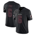A.Falcons #6 Nick Folk Player Black Impact Limited Game STECN Stitched Jerseys