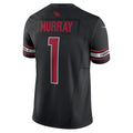 STECN A.Cardinals #1 Kyler Murray Black Vapor F.U.S.E. Limited Jersey