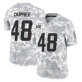 LA.Chargers #48 Bud Dupree Player Arctic Camo Salute To Service Limited Game STECN Stitched Jerseys