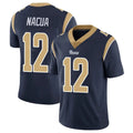LA.Rams #12 Puka Nacua Player Navy Limited Vapor Untouchable Home Game STECN Stitched Jerseys