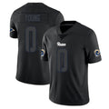 LA.Rams #0 Byron Young Player Black Impact Limited Home Game STECN Stitched Jerseys
