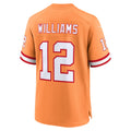 STECN TB.Buccaneers #12 Doug Williams Creamsicle 50th Season Game Jersey