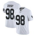 LV.Raiders #98 Maxx Crosby Player White Limited Vapor Untouchable Home Game STECN Stitched Jerseys