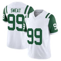 NY.Jets #99 T'Vondre Sweat Player White Limited Classic Vapor F.U.S.E. Home Game STECN Stitched Jerseys