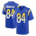 LA.Rams #84 Colby Parkinson Player Royal Home Game STECN Stitched Jerseys