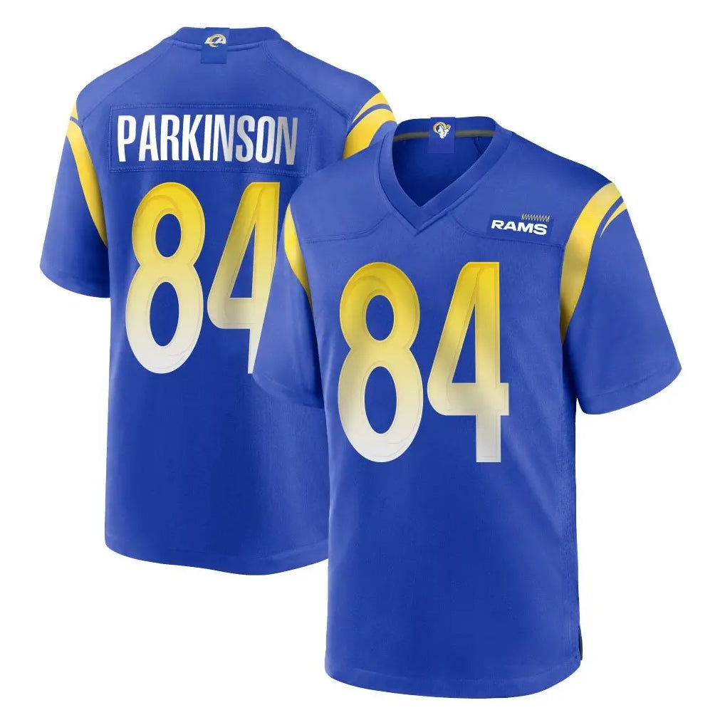 LA.Rams #84 Colby Parkinson Player Royal Home Game STECN Stitched Jerseys