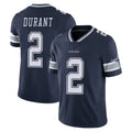 D.Cowboys #2 Cobie Durant Player Navy Vapor Untouchable Limited Home Game STECN Stitched Jerseys