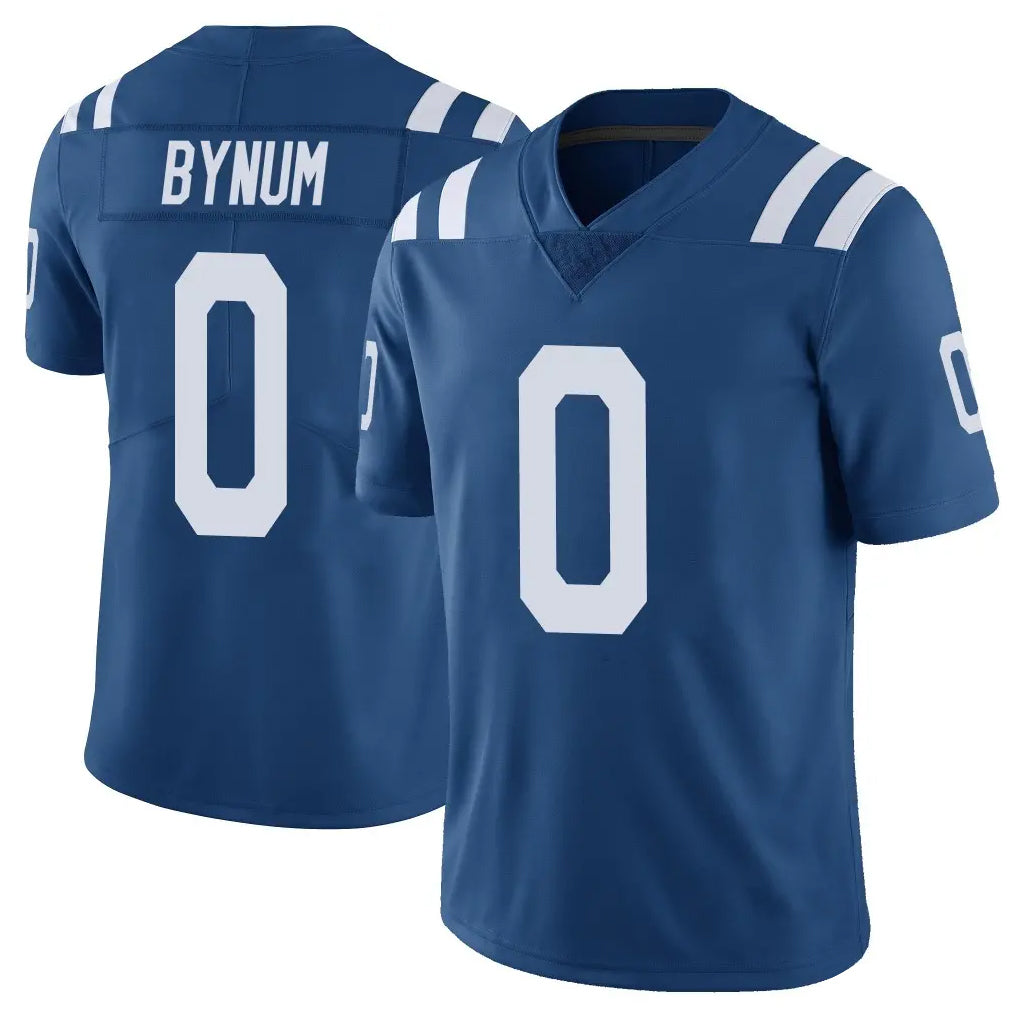 IN.Colts #0 Camryn Bynum Player Royal Limited Vapor Untouchable Home Game STECN Stitched Jerseys