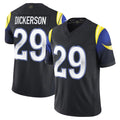 LA.Rams #29 Eric Dickerson Player Black Rivalries Vapor Limited STECN Stitched Jerseys