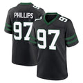 NY.Jets #97 Harrison Phillips Player Black Legacy Home Game STECN Stitched Jerseys