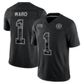 STECN T.Titans #1 Cameron Ward Player Black Limited 2026 Salute to Service Home Game Stitched Jerseys