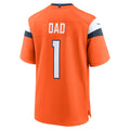 STECN D.Broncos #1 Dad Orange Game Jersey