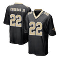 NO.Saints #22 Martin Emerson Jr. Player Black Home Game STECN Stitched Jerseys