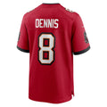 STECN TB.Buccaneers #8 SirVocea Dennis Red Game Jersey