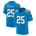 C.Panthers #25 Jonathon Brooks Player Blue Home Game STECN Stitched Jerseys