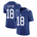 NY.Giants #18 Darius Slayton Player Royal Limited Vapor Untouchable Home Game STECN Stitched Jerseys