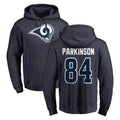 LA.Rams #84 Colby Parkinson Player Navy Pullover Hoodie Limited Game STECN Stitched Jerseys
