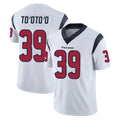 H.Texans #39 Henry To'oTo'o Player White Limited Vapor Untouchable Home Game STECN Stitched Jerseys