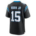 STECN C.Panthers #15 Jimmy Horn Jr Black Team Game Jersey