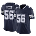 D.Cowboys #56 Cooper Beebe Player Navy Limited Vapor F.U.S.E. Home Game STECN Stitched Jerseys