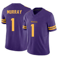M.Vikings #1 Kyler Murray Player Purple Limited Alternate Vapor F.U.S.E. Home Game STECN Stitched Jerseys