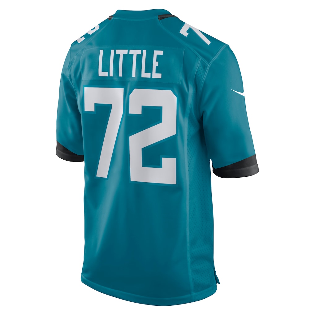 STECN J.Jaguars #72 Walker Little Teal Game Jersey