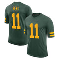 GB.Packers #11 Jayden Reed Player Green Alternate Vapor Home Game STECN Stitched Jerseys