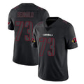 A.Cardinals #73 Isaac Seumalo Player Black Impact Limited Home Game STECN Stitched Jerseys