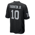 STECN LV.Raiders #10 Dont'e Thornton Jr. Black Team Game Jersey