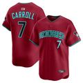 STECN A.Diamondbacks #7 Corbin Carroll Player Red Alternate Limited Personalized Stitched Jerseys