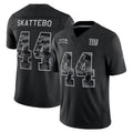 STECN NY.Giants #44 Cam Skattebo Player Black Limited 2026 Salute to Service Home Game Stitched Jerseys