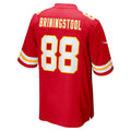 STECN KC.Chiefs #88 Jake Briningstool Red Team Game Jersey