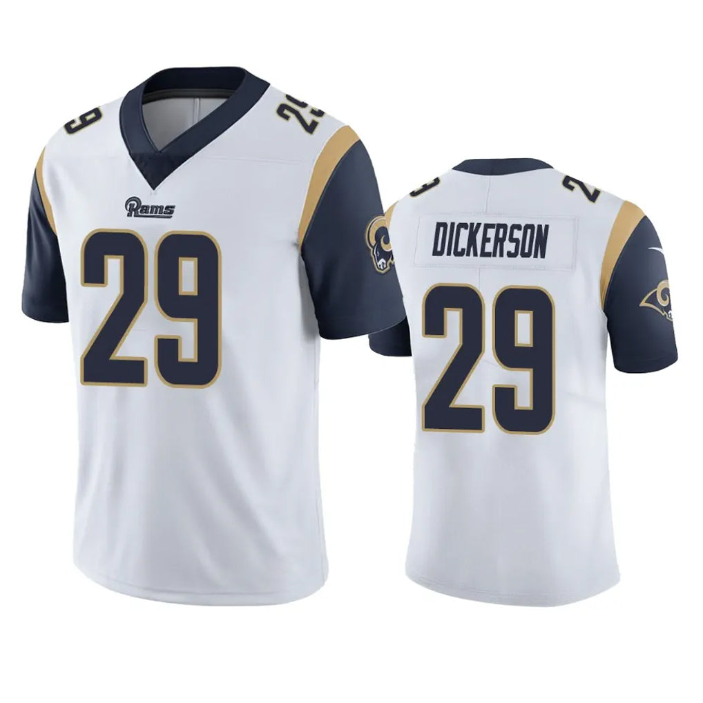 LA.Rams #29 Eric Dickerson Player White Limited Vapor Untouchable STECN Stitched Jerseys