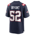 STECN NE.Patriots #52 Marcus Bryant Navy Team Game Jersey