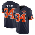 C.Bears #34 Walter Payton Player Navy Limited 2026 Rivalries Collection Home Game STECN Stitched Jerseys