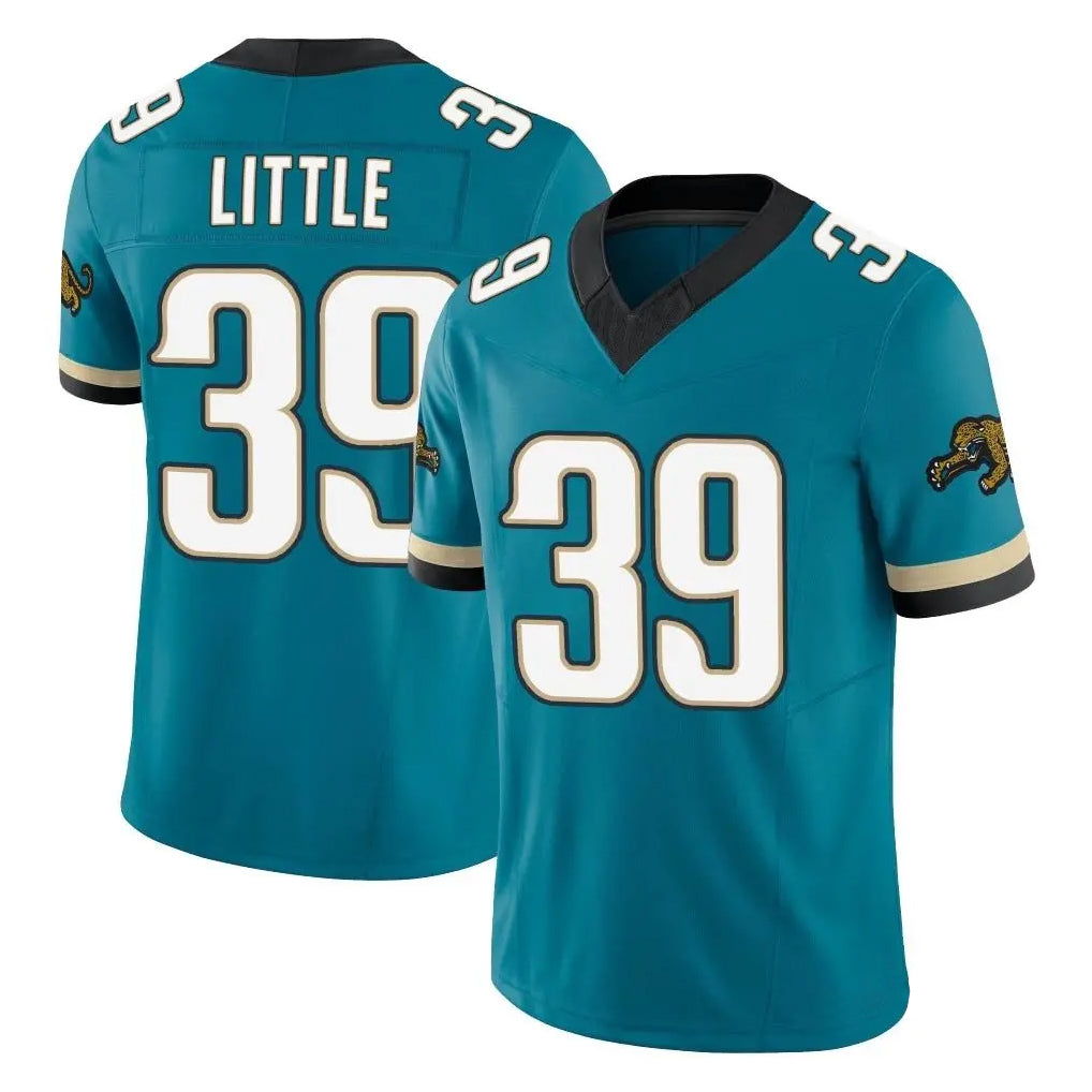 J.Jaguars #39 Cam Little Player Teal Prowler Throwback Vapor F.U.S.E. Limited Home Game STECN Stitched Jerseys